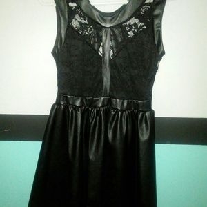Sexy black dress